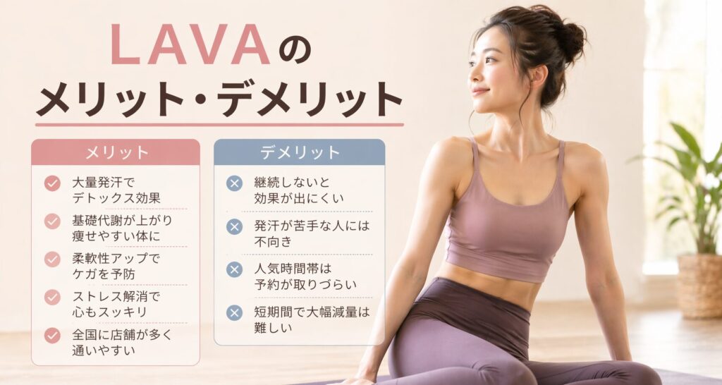LAVAのメリット・デメリット